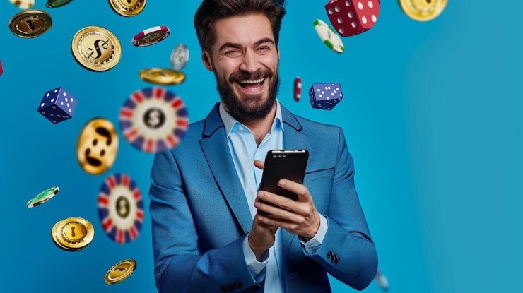 dewi 50000 mobile app interface showing live-dealer tables on Android and iOS